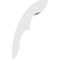 Ekena Millwork 3-in. W x 6-in. D x 10-in. H Ozark Architectural Grade PVC Knee Brace BRCP03X06X10OZK - alternate 4